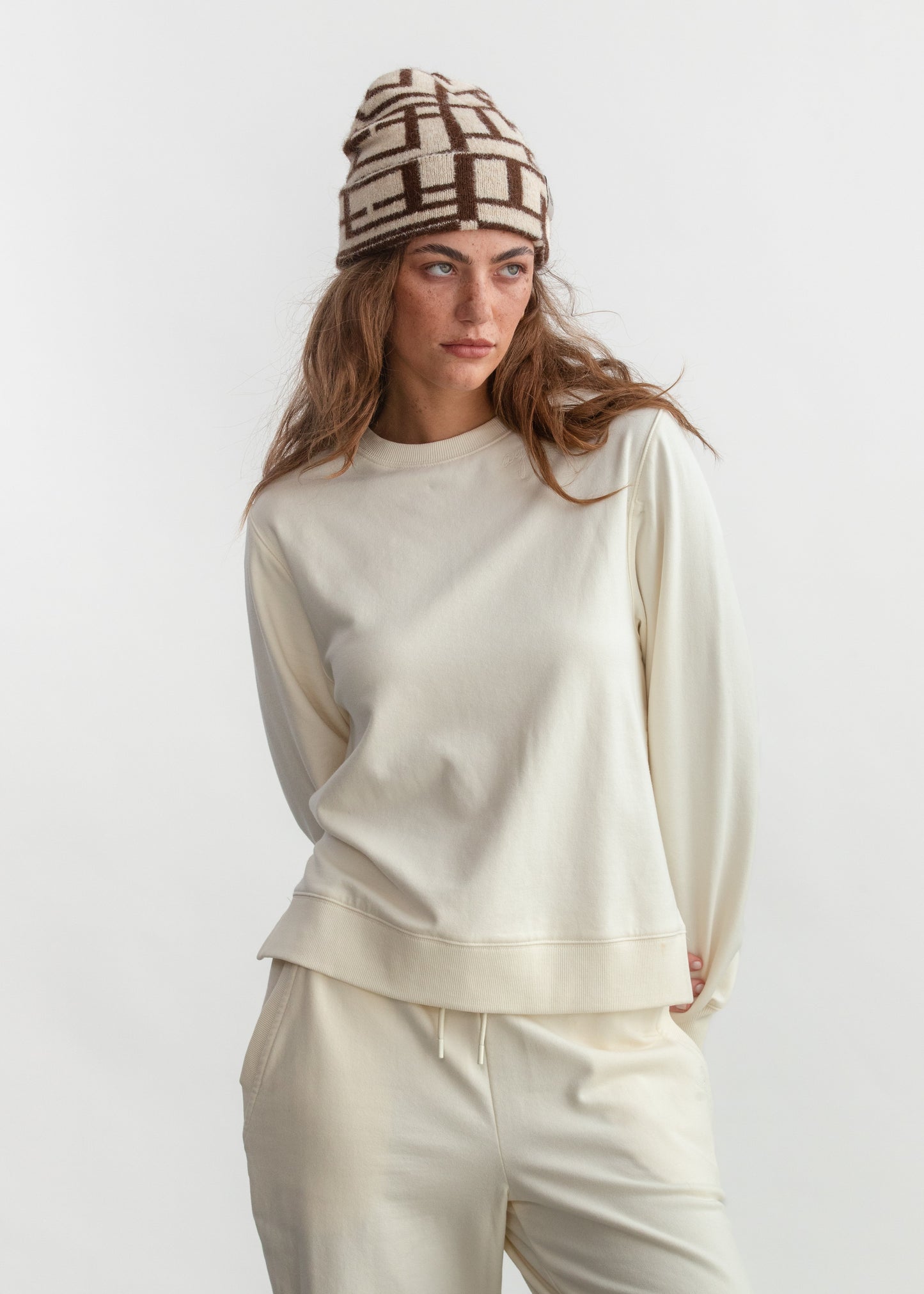 Hannah Sweatshirt _ 160331 _ Ecru