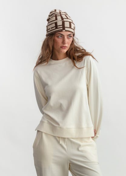 Hannah Sweatshirt _ 160331 _ Ecru
