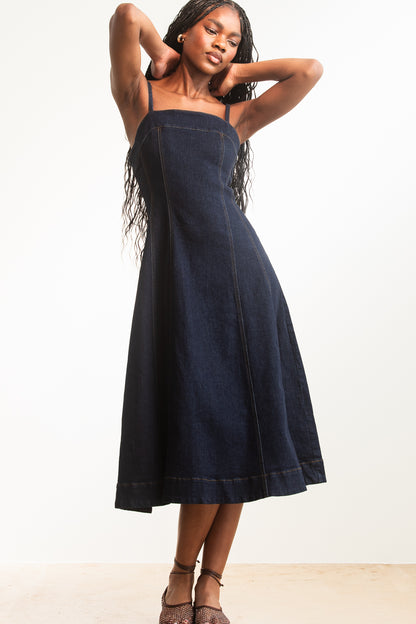 Tumiso Denim Fit & Flare