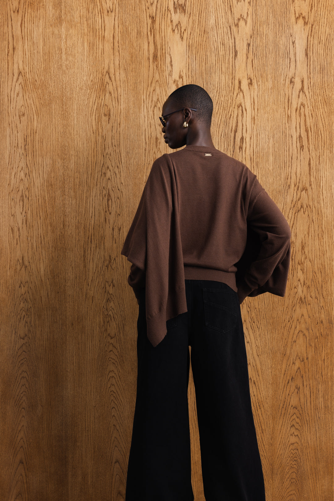 Kganya Scarf Detail Jumper