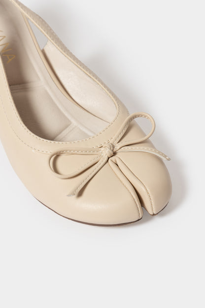 Tabitha Tabi Bow Block heel