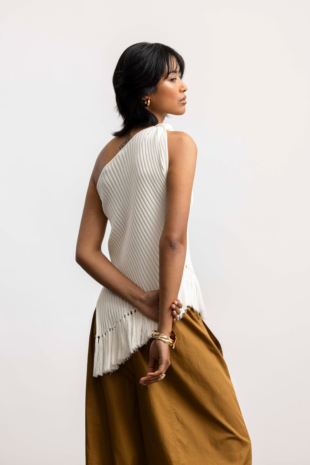 Shona One-Shoulder Top