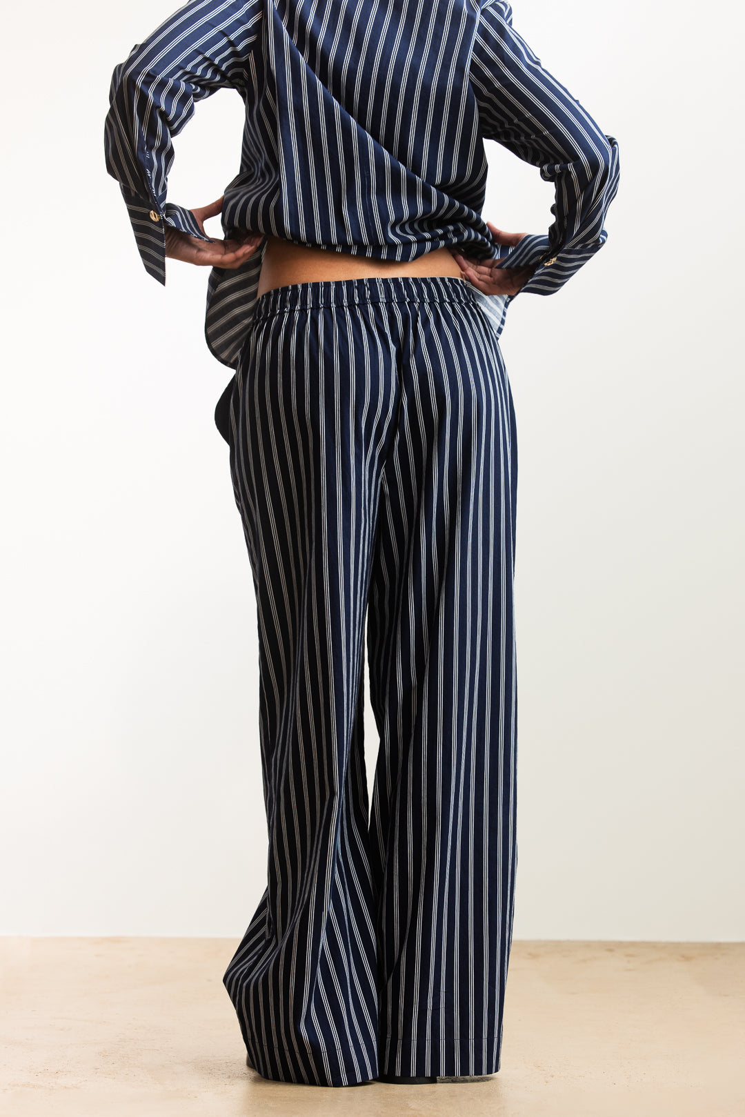 Nomsa Pull On Stripe Trouser