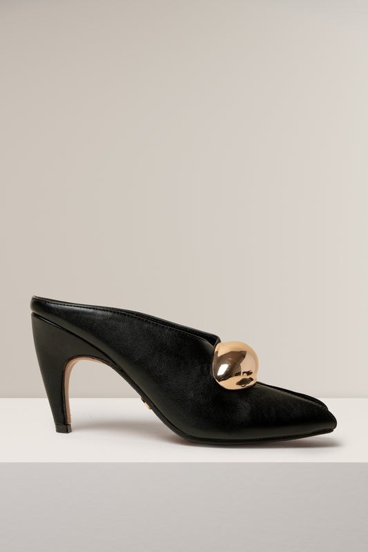 Azola Chunky Trim Mule Heel