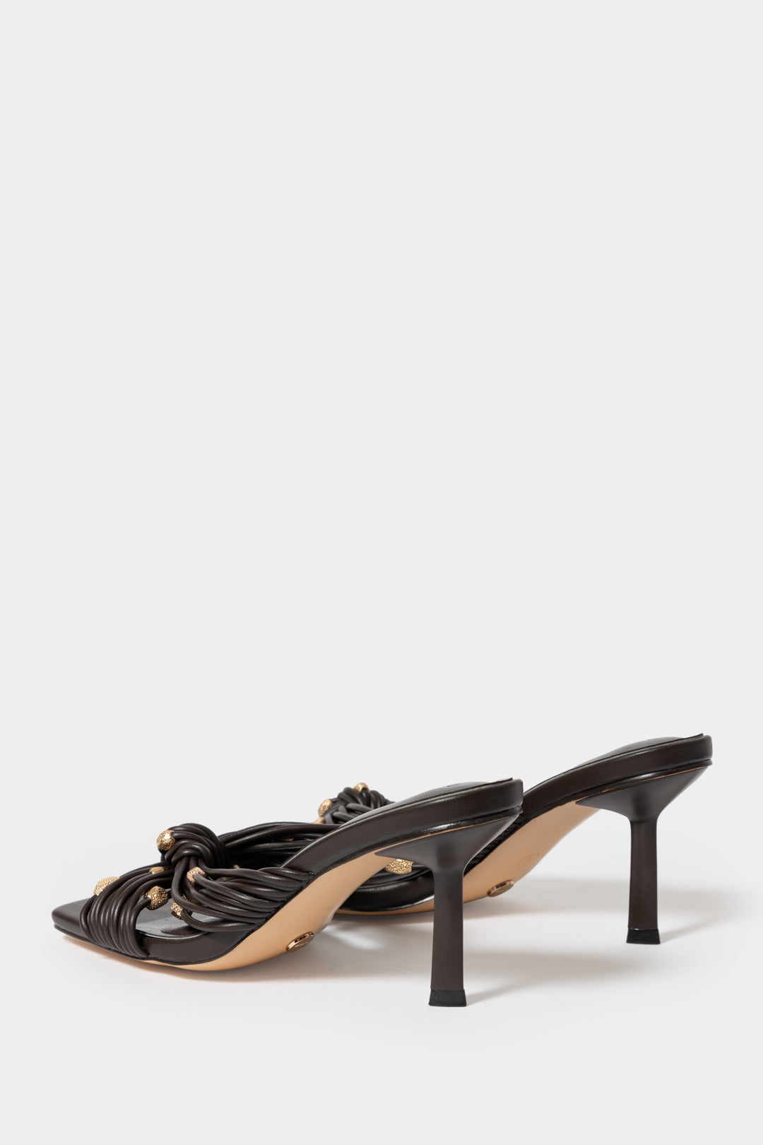 Zakithi Beaded Knot-Cord Heel