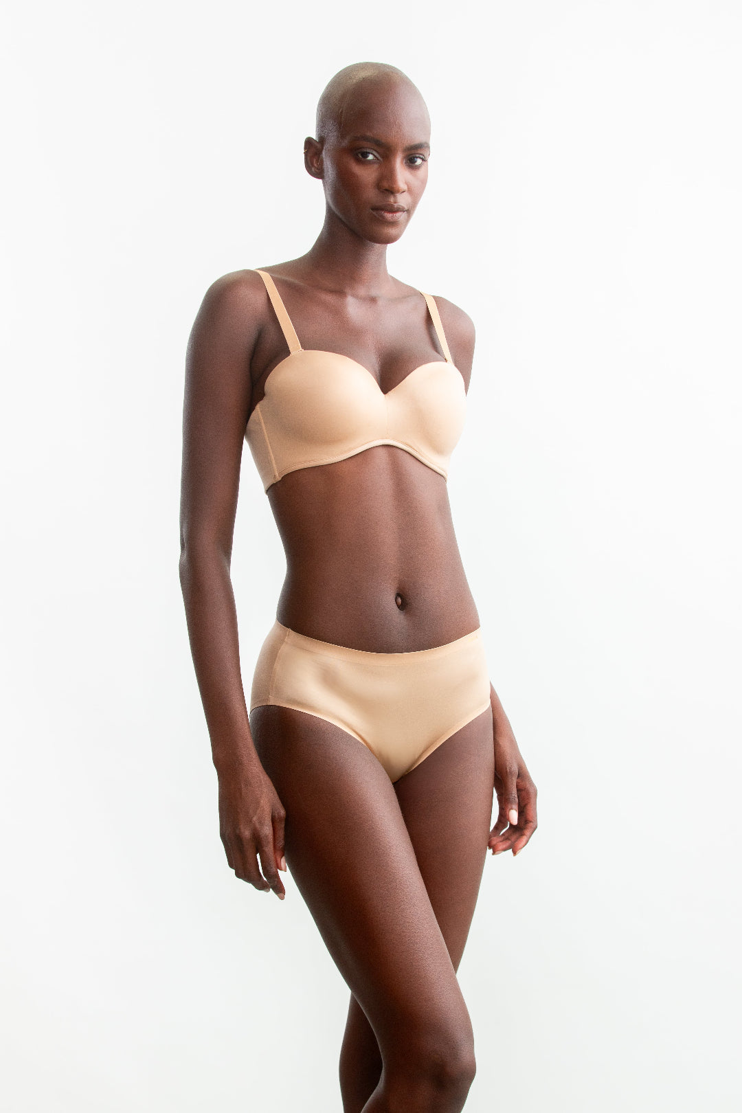 Carmen Multiway Padded Bra _ 157884 _ Beige