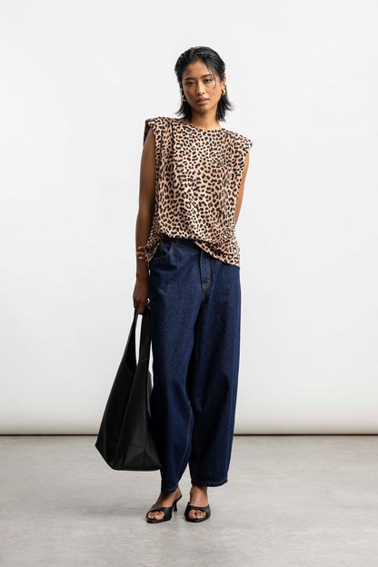 Frankie Shoulder Detail Top _ 172501 _ Multi