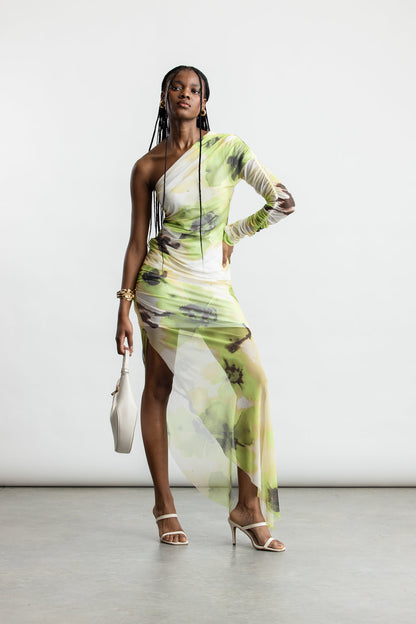 Tameron Mesh One Shoulder