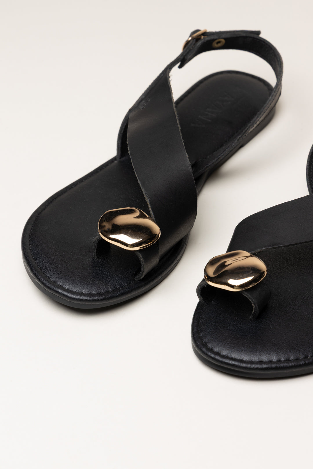 Lichume Leather Toe-Post Sandal