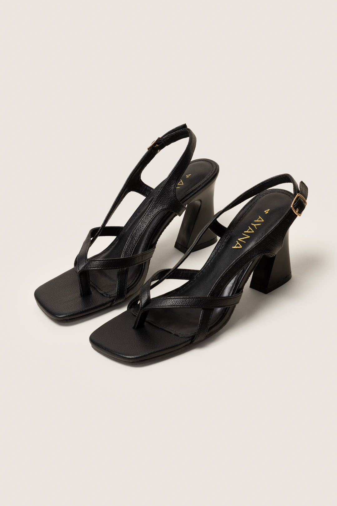 Buyelwa Toe-Thong Slingback Heel