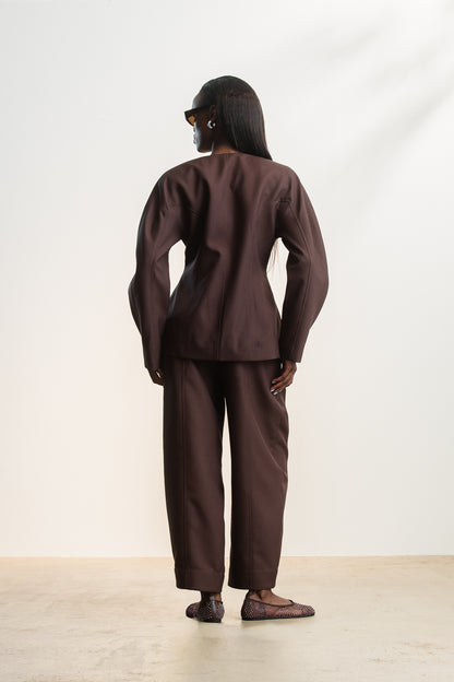 Nyra Barrel Sleeve Blazer