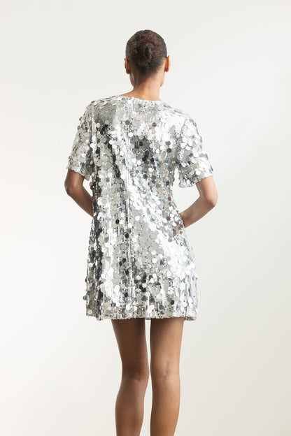 Sindy Sequin T-Shirt Dress