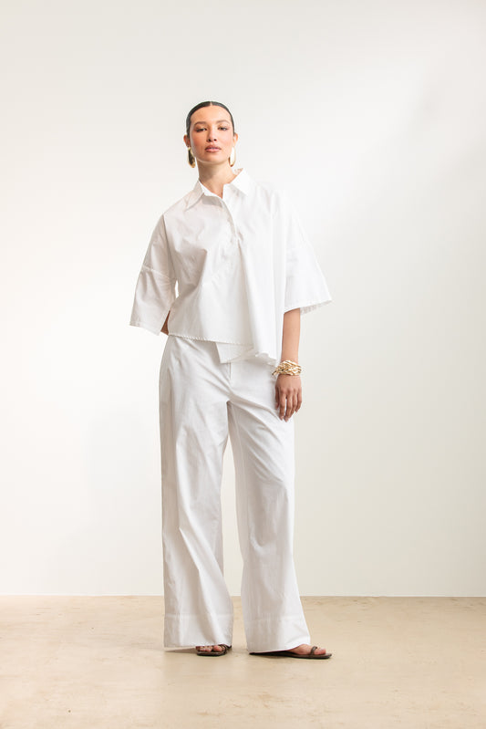 Safiya Cotton Wide Leg