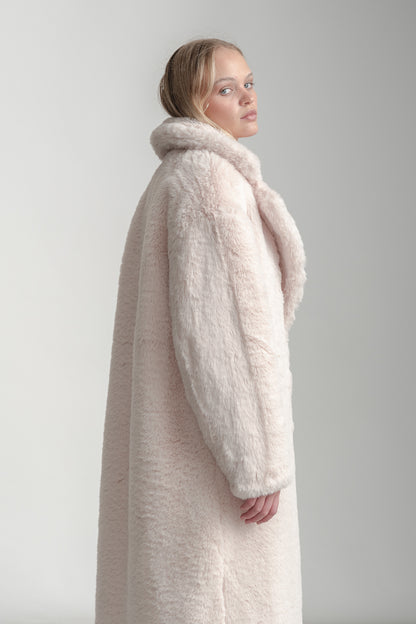 Paige Faux Fur Coat _ 160121 _ Milk