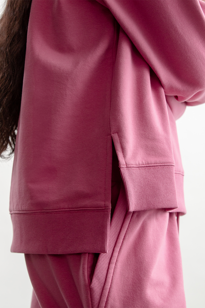 Hannah Sweatshirt _ 160332 _ Dusty Pink
