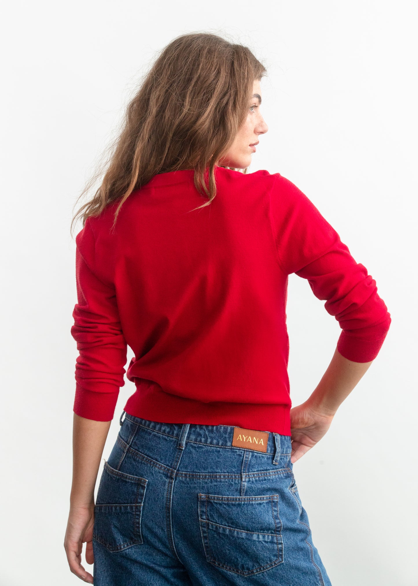 Billie Cardigan _ 158944 _ Red