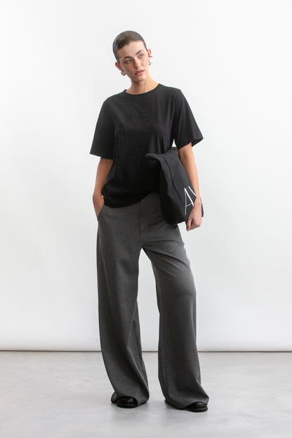 Willow Branded T-Shirt _ 162433 _ Black Texture