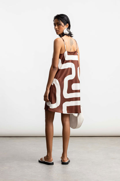 Nokuthula Satin Mini _ 167874 _ Brown