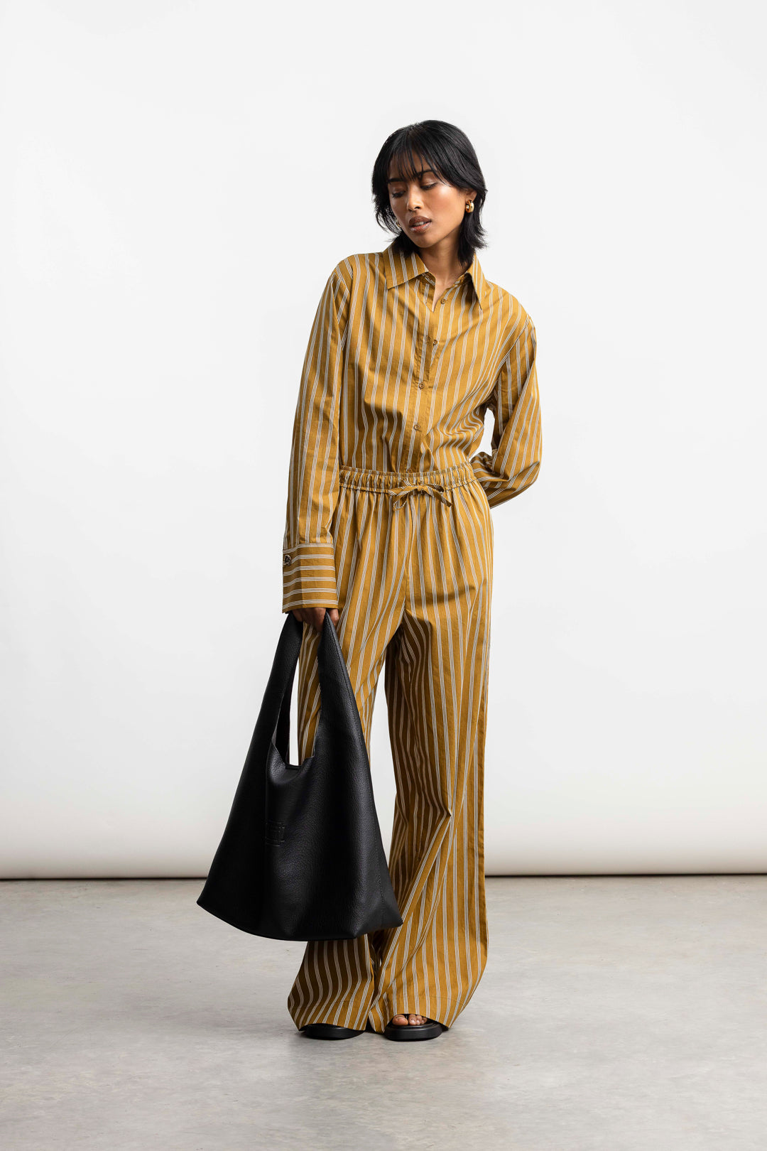 Palesa Cotton Shirt _ 168593 _ Brown