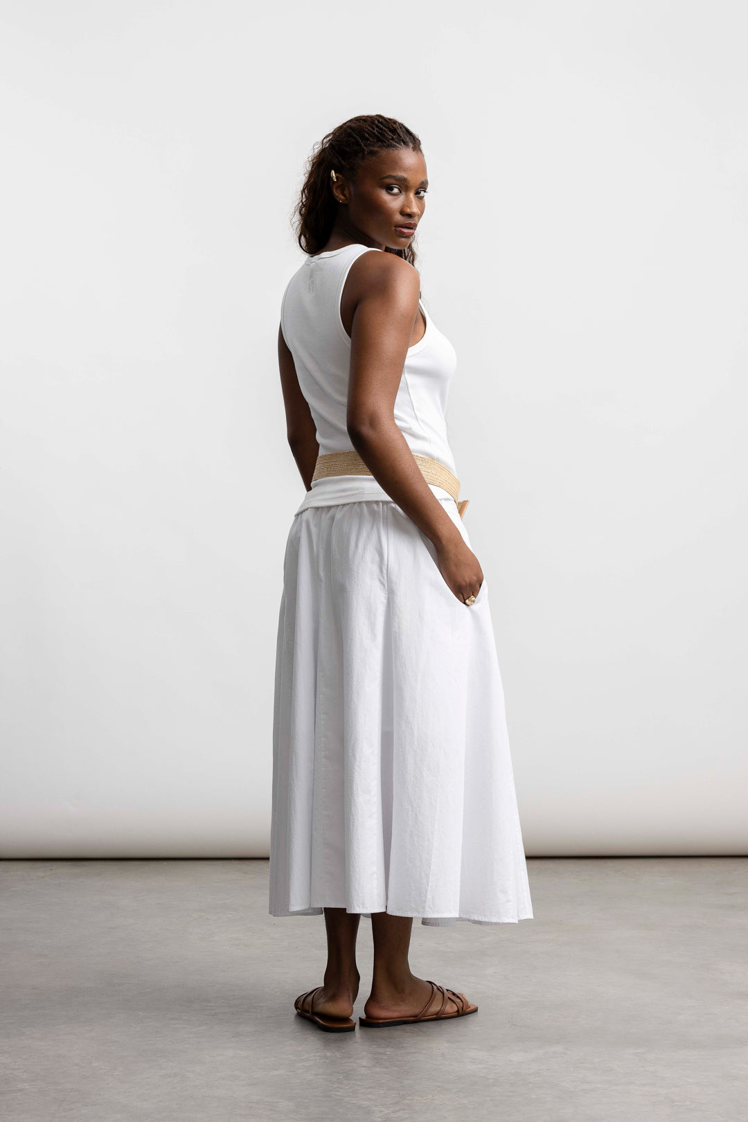 Lulama Aline Skirt _ 165995 _ White