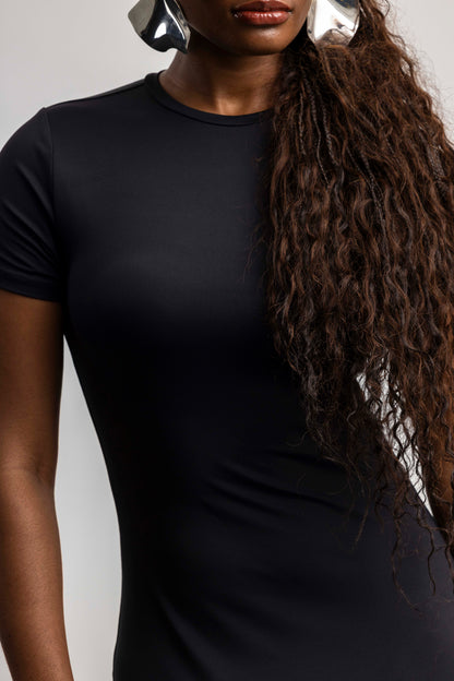 Sade Bodycon _ 165577 _ Black Texture