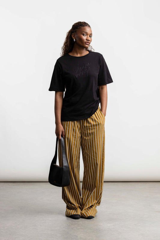 Willow Branded T-Shirt _ 168977 _ Black Texture