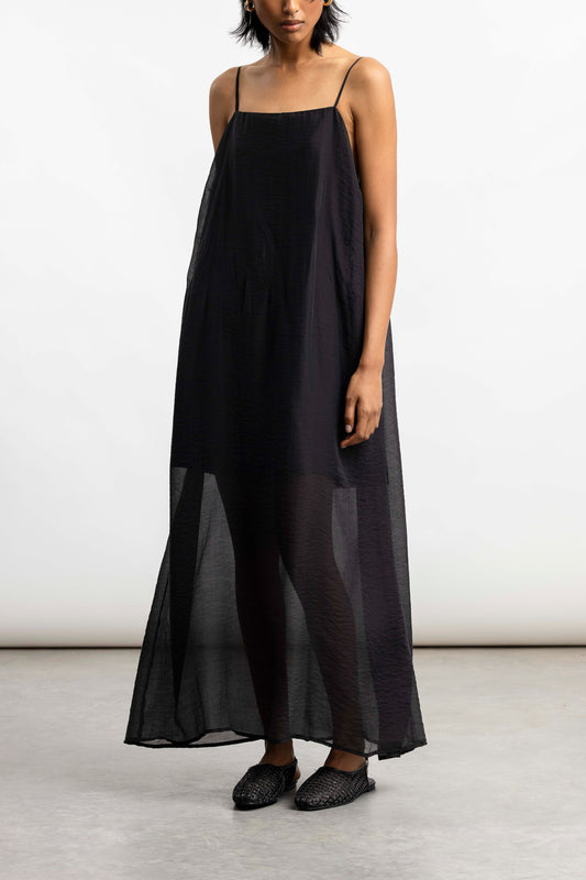 Zayn Trapeze Midi _ 168387 _ Black Texture