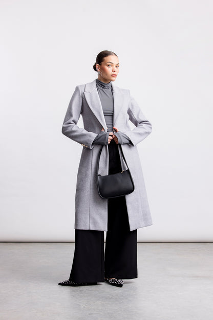 Brooke Melton Coat _ 160117 _ Grey Mel
