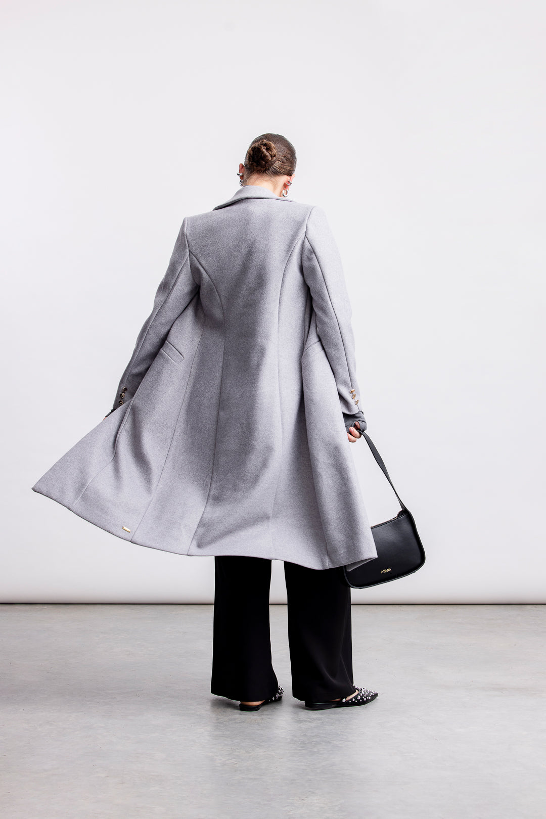 Brooke Melton Coat _ 160117 _ Grey Mel