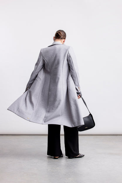 Brooke Melton Coat _ 160117 _ Grey Mel
