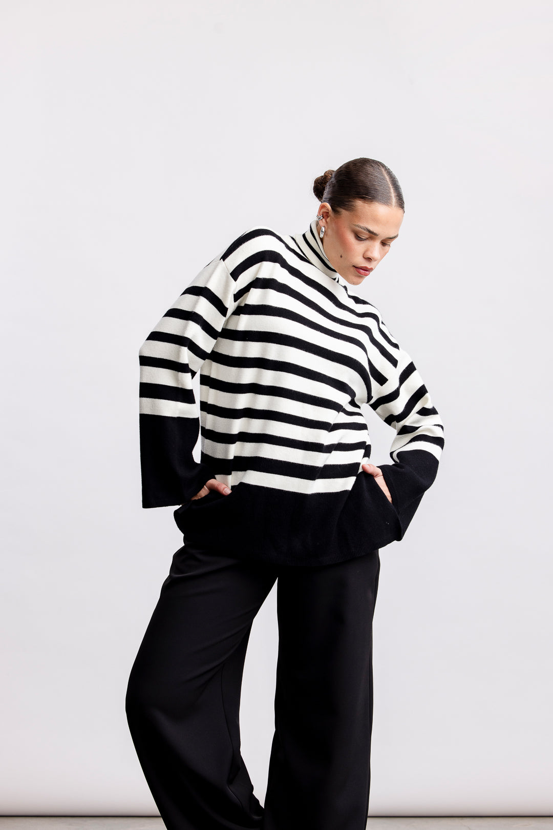 Jade Oversized Poloneck _ 161901 _ White