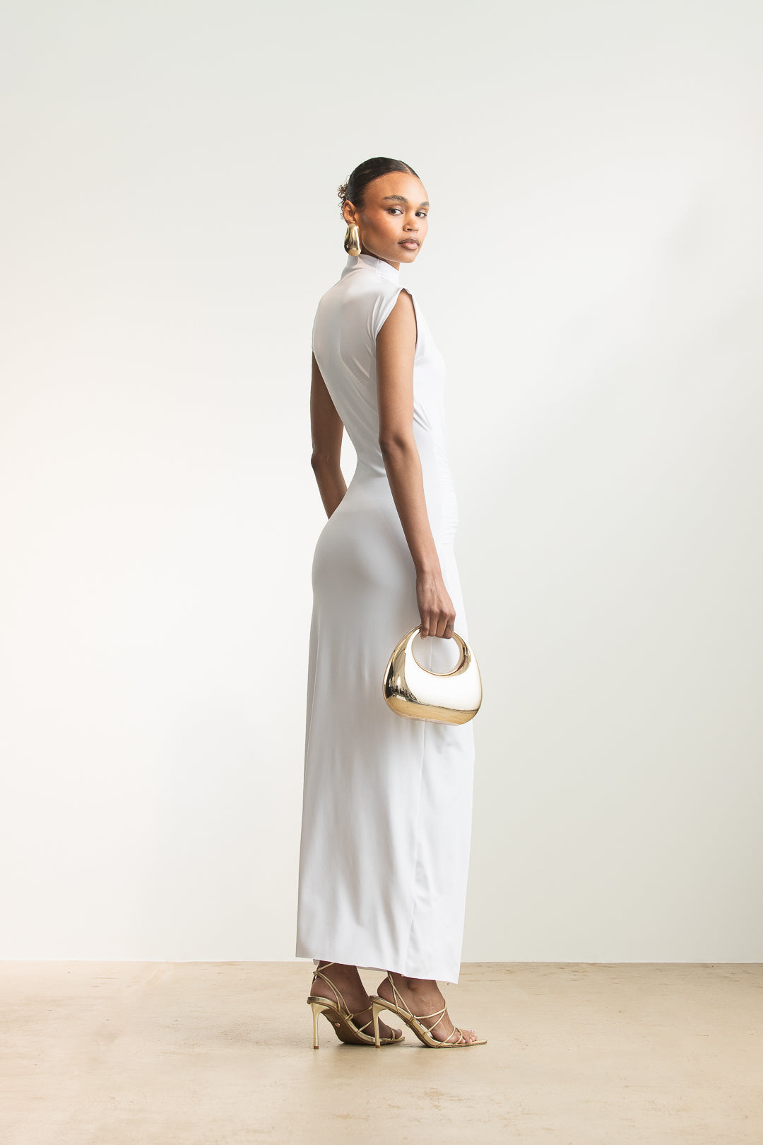 Ariel Knot Front Maxi _ 168458 _ White