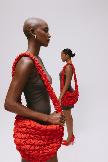 Olwethu Quilted Bag _ 158404 _ Red