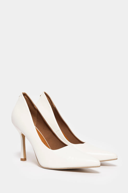 Kelly Court Heel _ 161614 _ Cream
