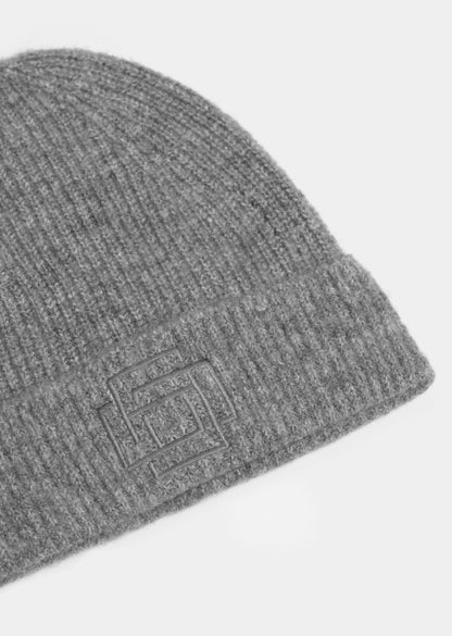 Thalita Rib Knit Beanie _ 158548 _ Grey
