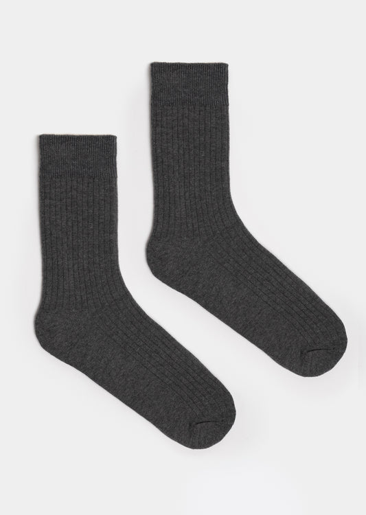 High Socks _ 162049 _ Grey