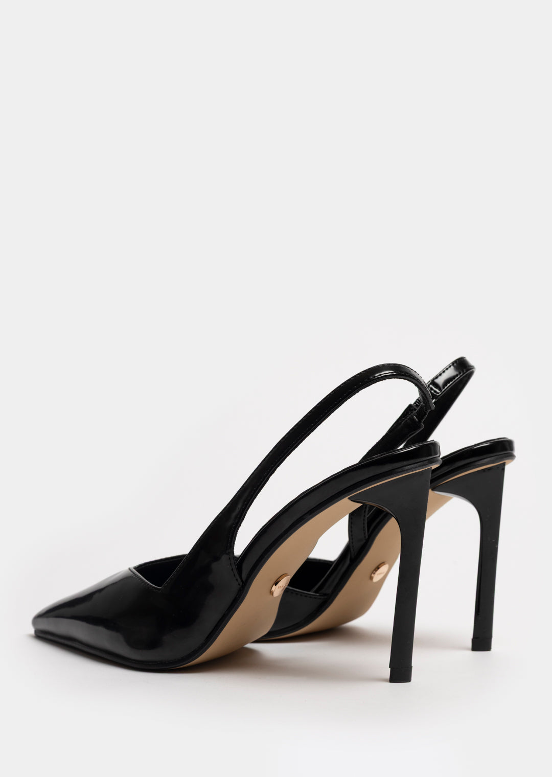 Gigi Pointy Heel _ 163162 _ Black Texture