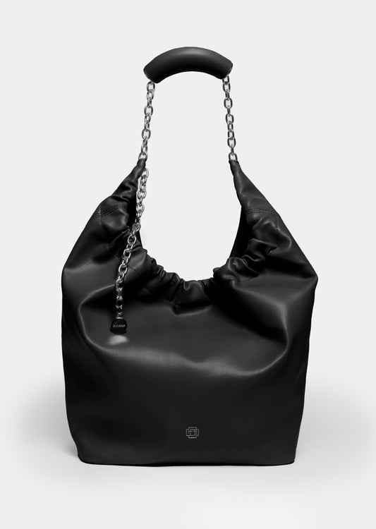 Zaakiyah Squeeze Me Bag _ 162927 _ Black Texture