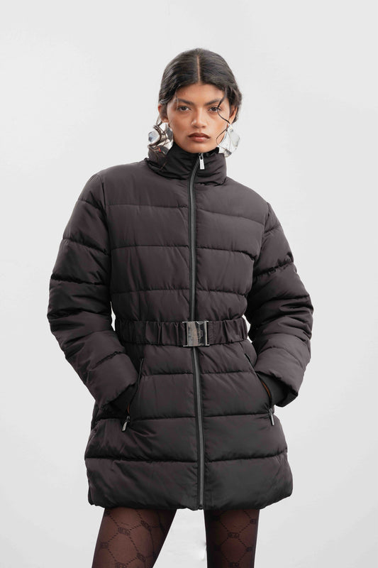 Naomi Belted Puffer Jacket