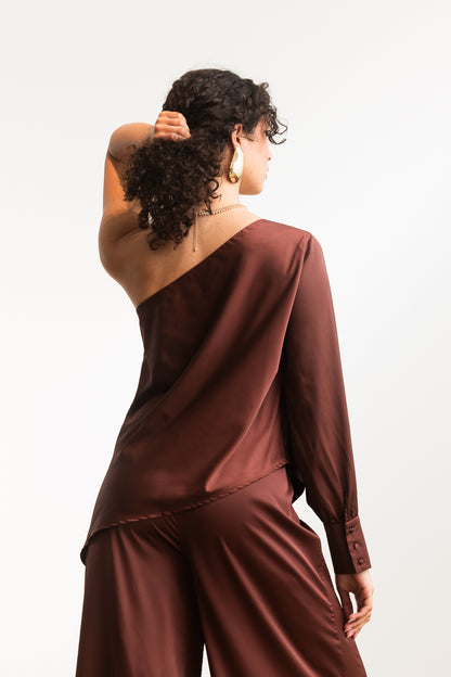 Zarie One Shoulder Blouse