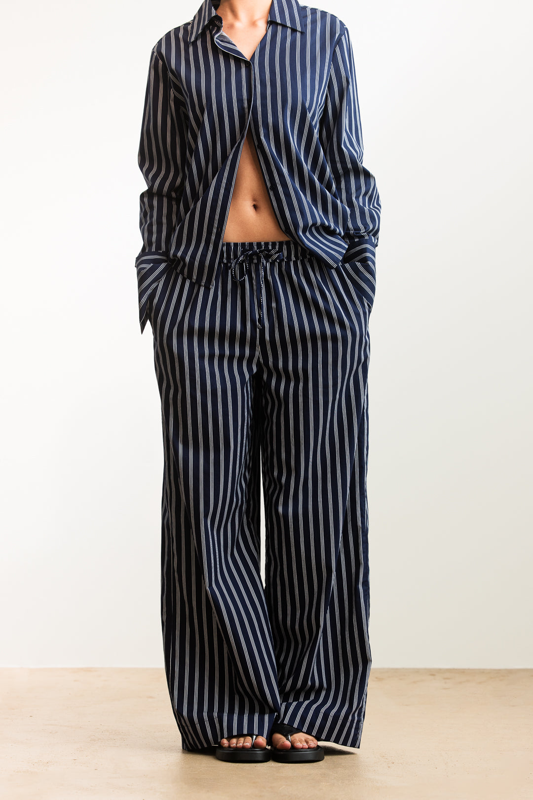 Nomsa Pull On Stripe Trouser