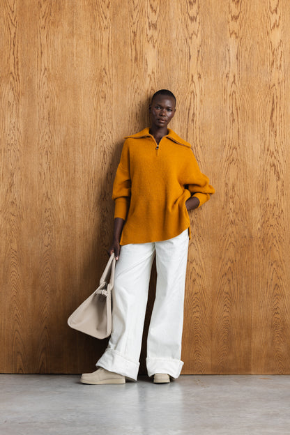 Elzanne Quater Zip Jumper