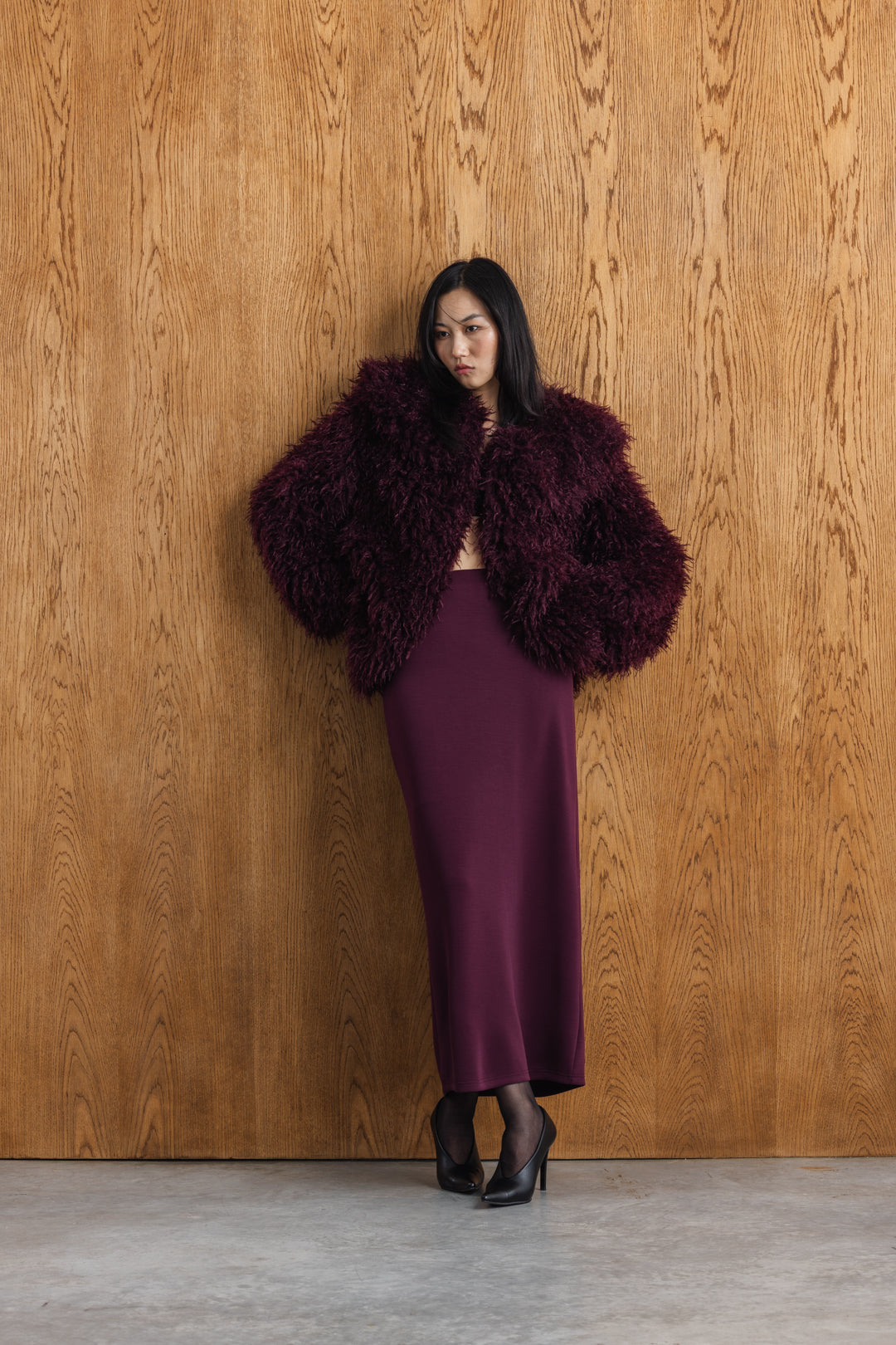 Suné Shaggy Fur Coat – AYANA