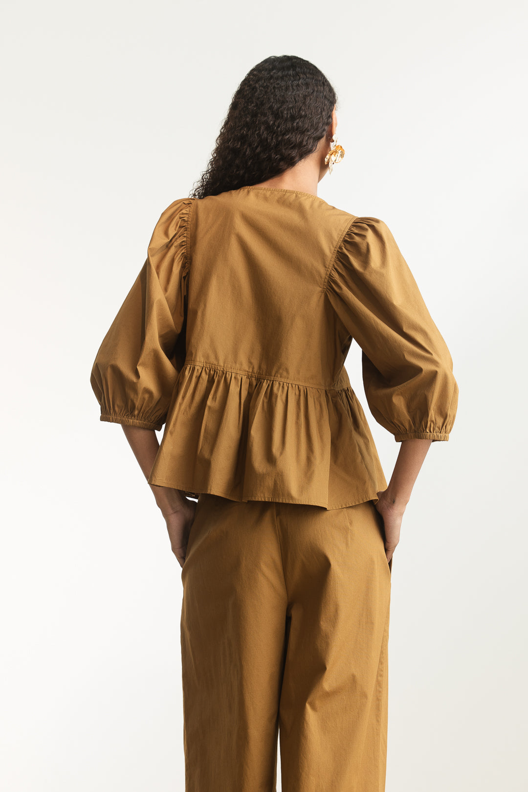 Asiphe Peplum Blouse