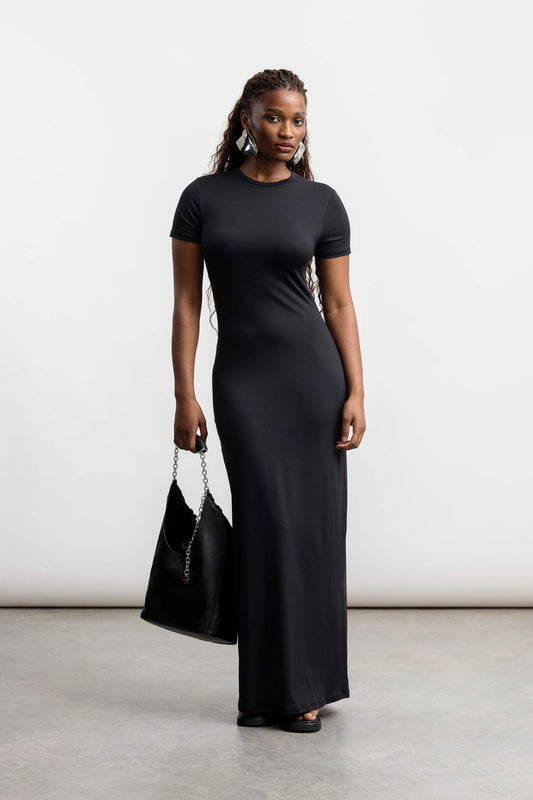 Sade Bodycon _ 165577 _ Black Texture