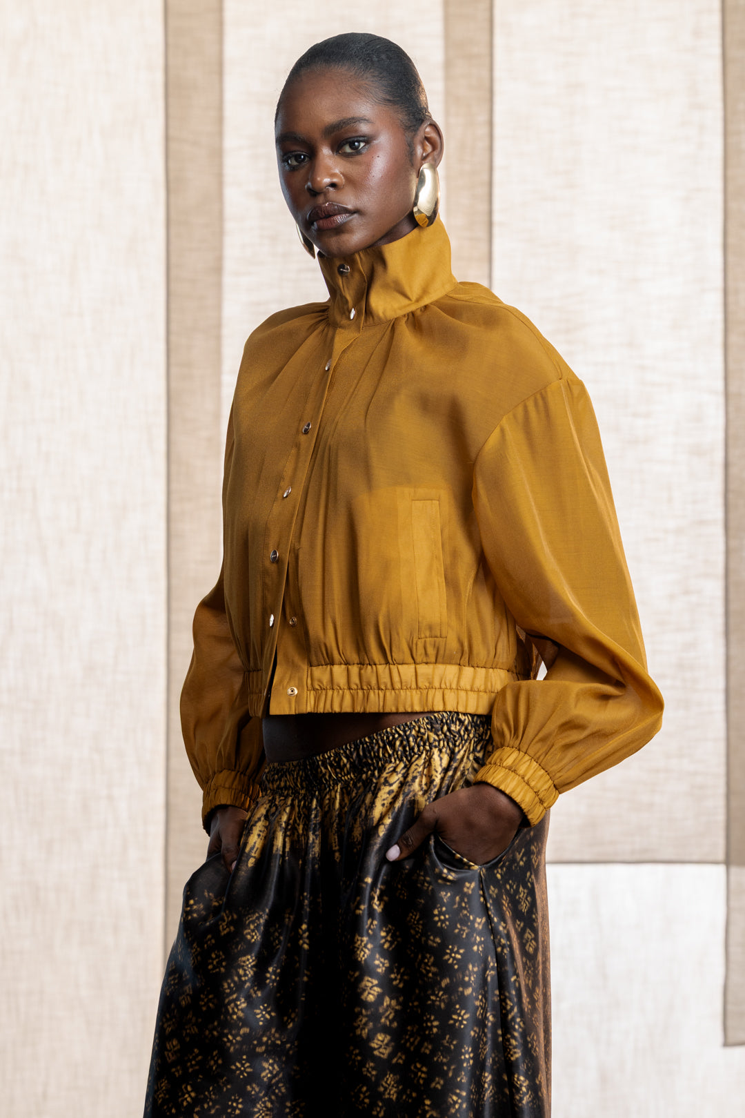 Kyra Sheer Anorak Jacket