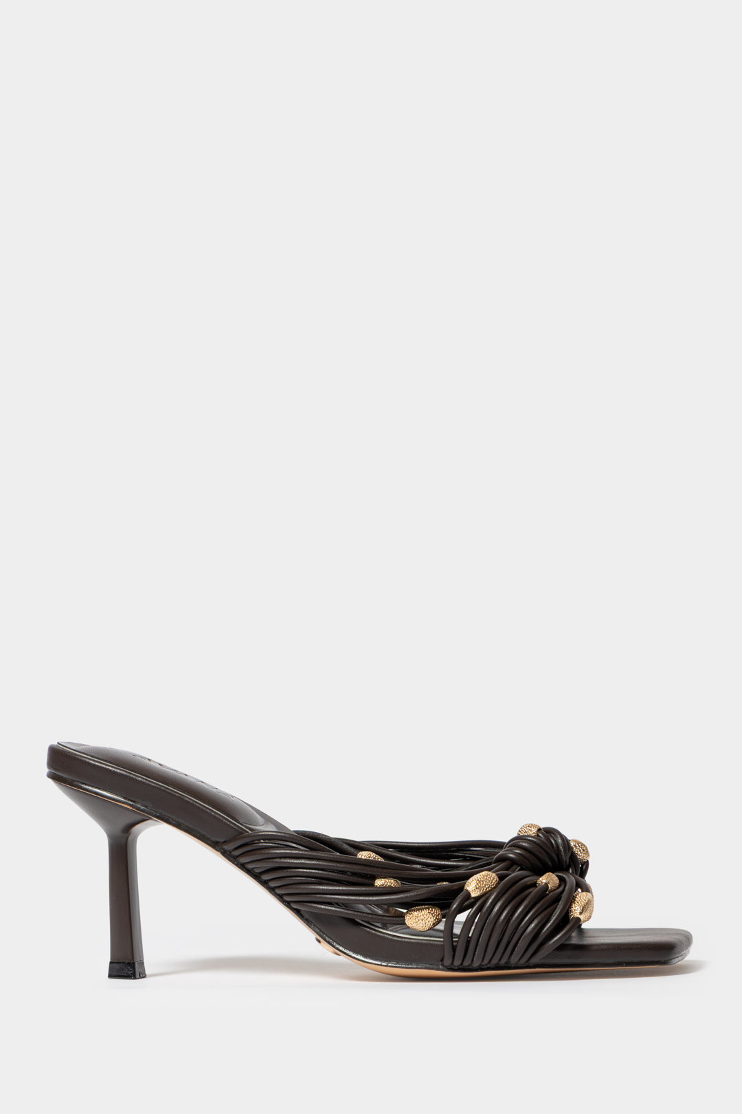 Zakithi Beaded Knot-Cord Heel