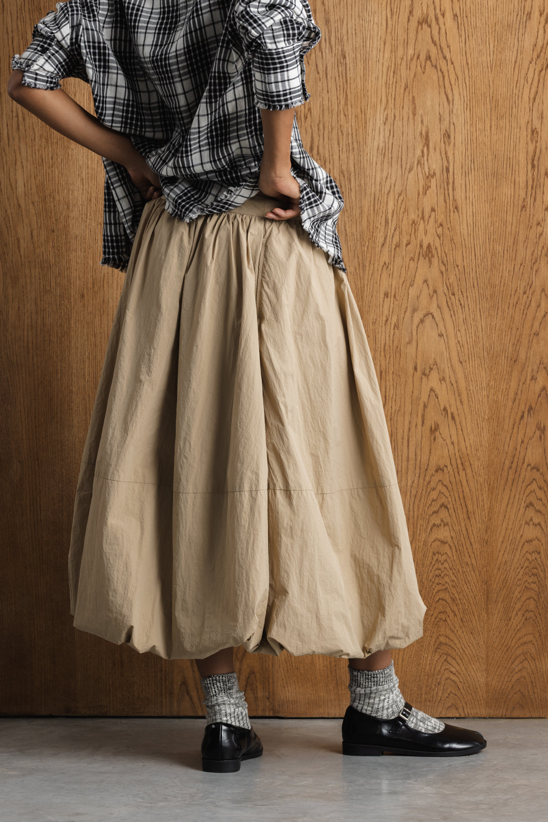 Zora Bubble Hem Skirt