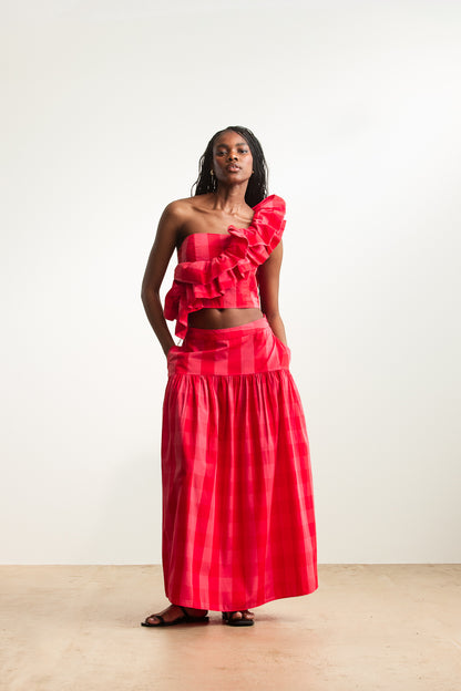 Nosipho Frill Detail Boobtube