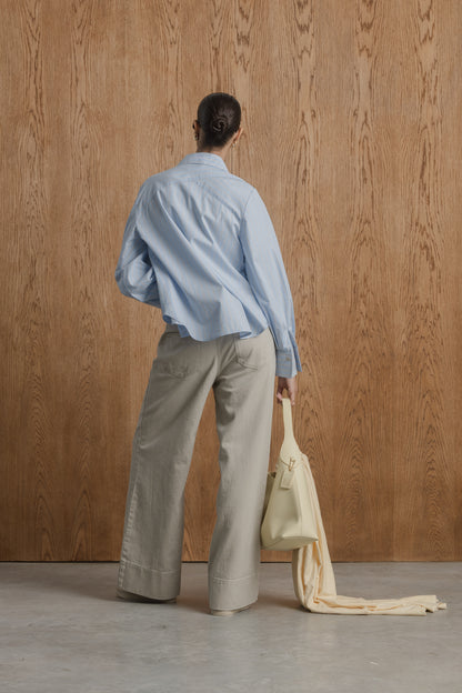 Una Pinline Wide Leg Denim